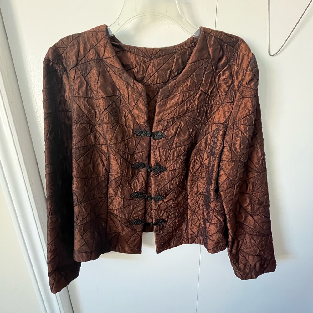 Rust coloured jacket